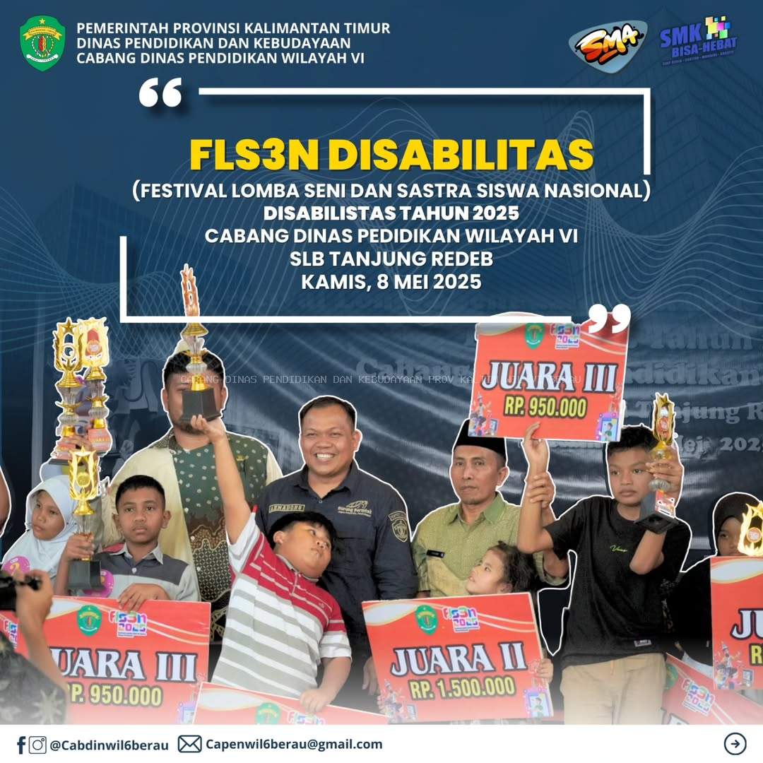 🎉 FLS3N Disabilitas 2025: Panggung Hebat untuk Anak-anak Super Hebat! 🎨🎭📚