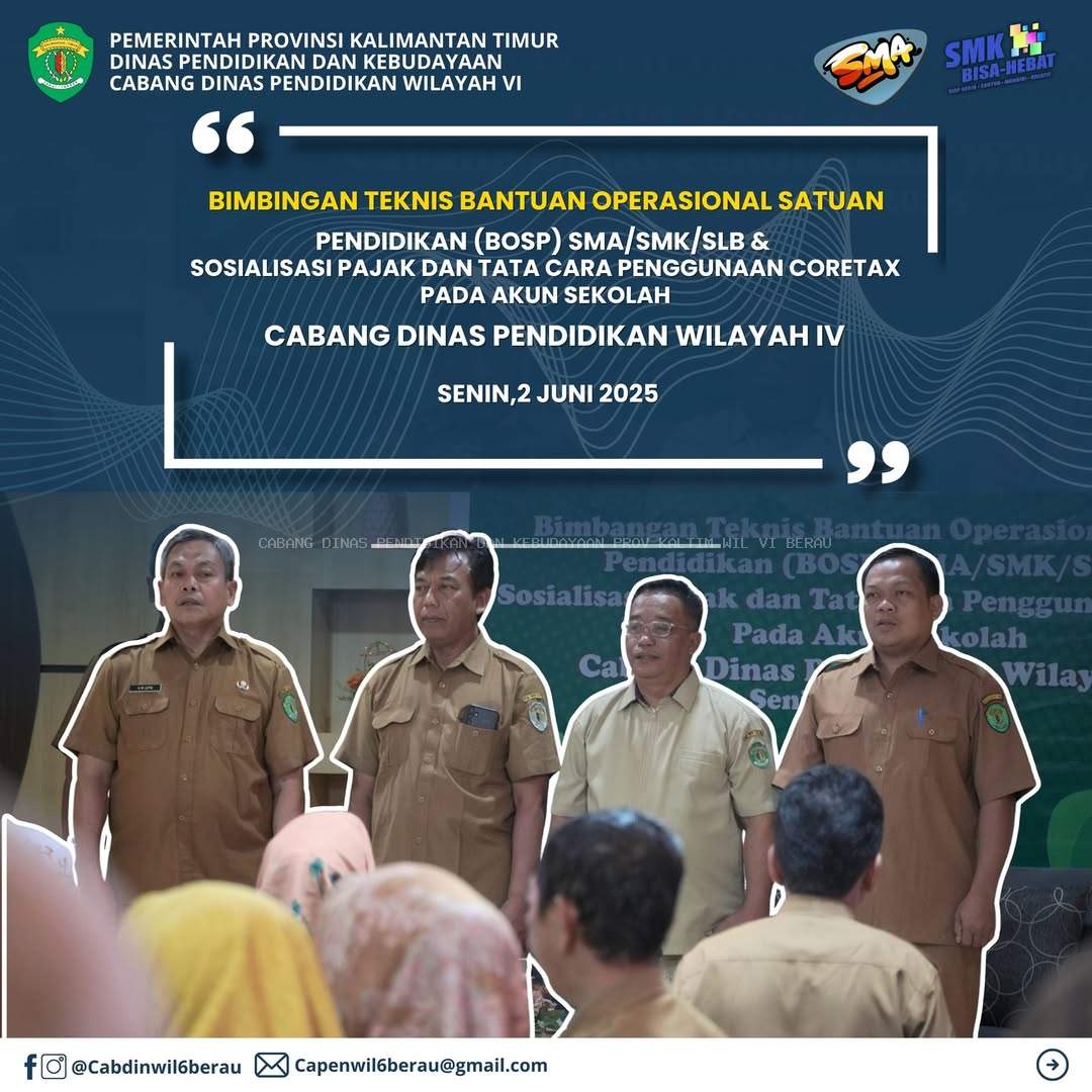Bimbingan Teknis BOSP & Sosialisasi Pajak 2025